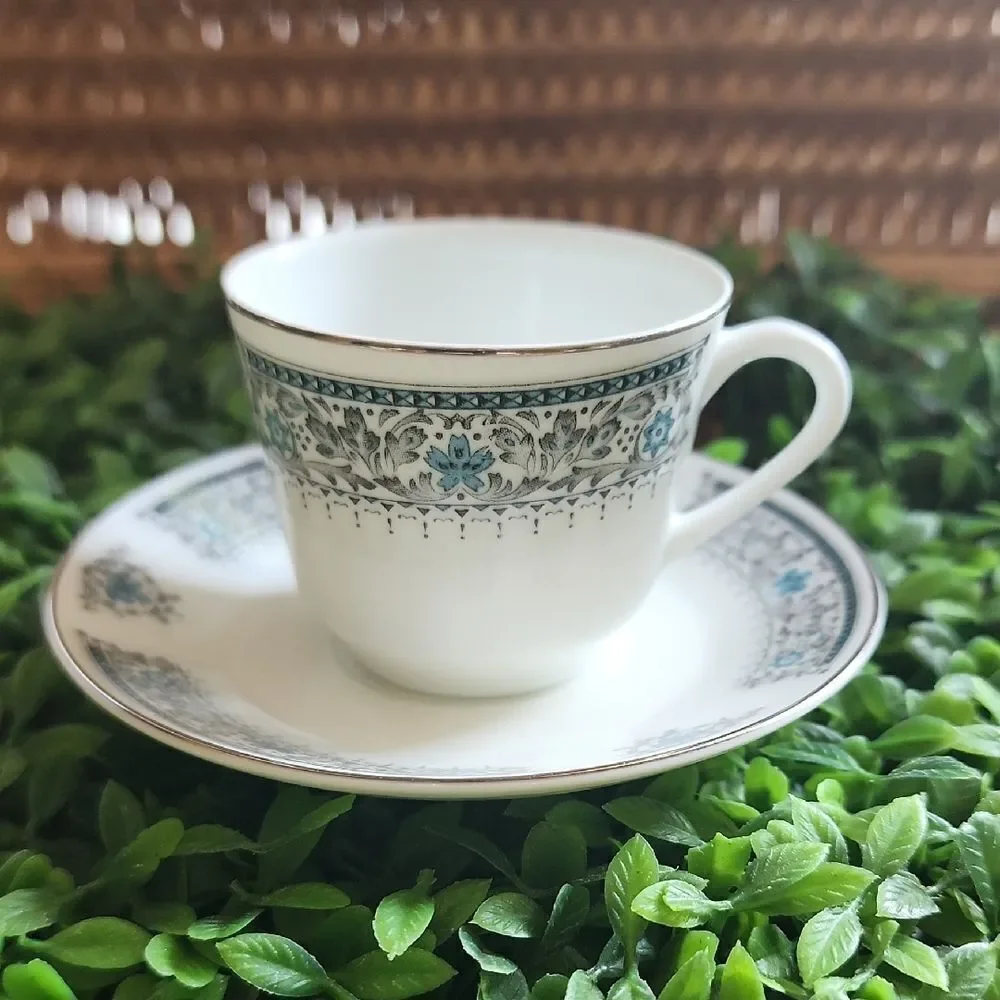Vintage Catalina Demitasse Souvenir Teacup & Saucer